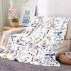 1Pc Cute Koala Winter Flannel Fleece Blanket Soft Warm Throw Blanket For Sofa Bed Couch Home Decor Travel Nap Blanket Xmas Gift Q128