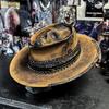 Skull Top Pure Wool Top Hat Retro Retro Wind Wool Felt Hat