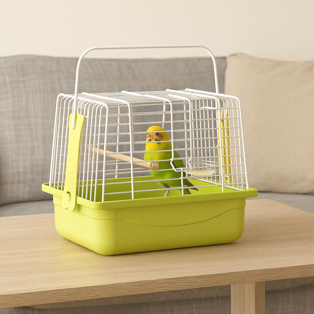 Çıkarılabilir Kuş Seyahat Taşıma Kafesi Dayanıklı Papağan Dış Mekan Seyahat Kafesi Kuş Taşıma Kafesi Kamp