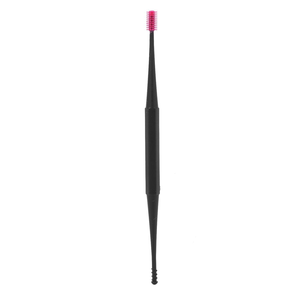 Silicone Spiral Ear Pick Massage Cleaning DoubleHeaded Earpick Earwax Removal Tool(Pink )