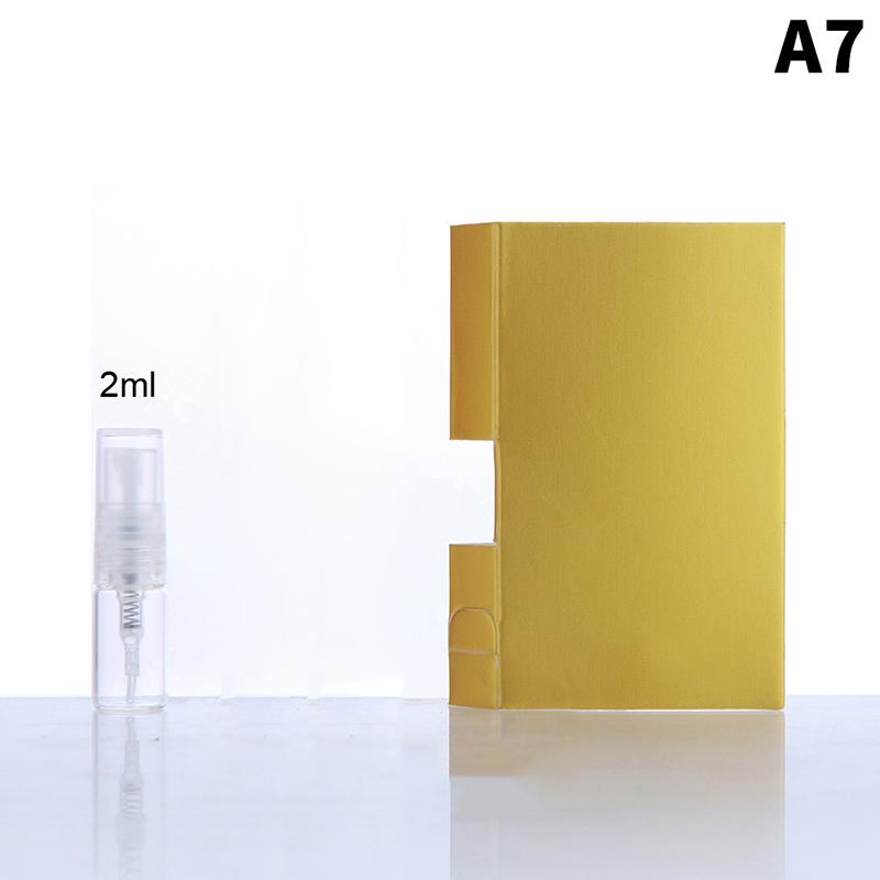 2ml 3ml 5ml Perfume Sample Mini Glass Spray Bottle Atomiser Refillable Leakproof Vial Compact for Travel A7
