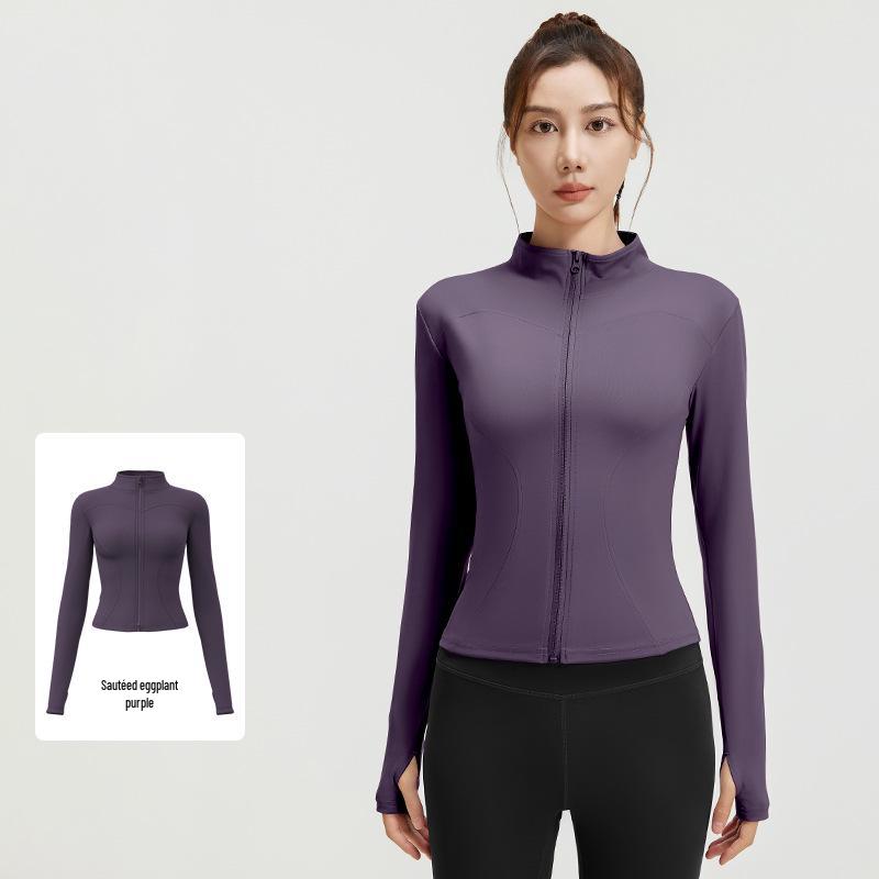 

Женская приталенная куртка для бега с длинным рукавом Juyi Hall - Осень/Зима XXL