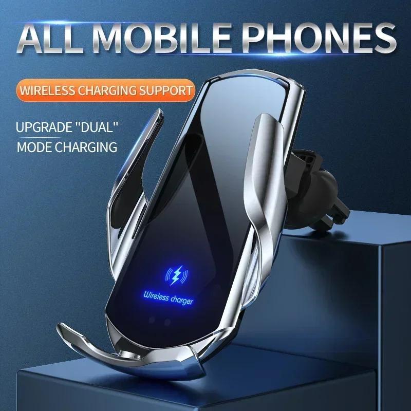 30W Wireless Car Charger Magnetic Car Phone Holder For iPhone 15 14 13 12 Pro Max Xiaomi Samsung Fast Charging Wireless Chargers