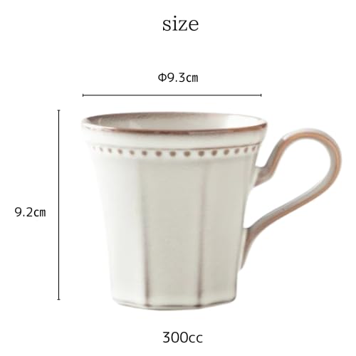 K-ai Pair of Mugs, Nordic Style Tableware Set, Gift Boxed (Pair of Cups)