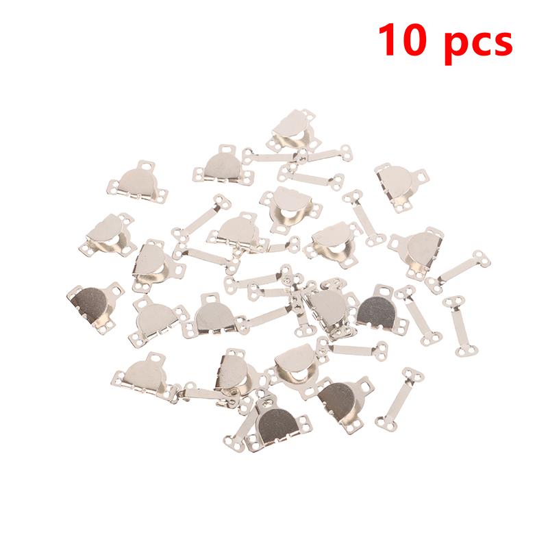 

10 комплектов металлических брюк, костюм, брюки, юбка, застежка на крючок, невидимые крючки и застежка-пряжка, пряжка для брюк своими руками, регулировка пряжек