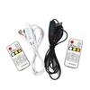 DC 5V LED Dimmer 2m U Cable with Switch Dimmable Remote Control 3-Pin Extension Cable(A Type)