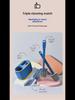 Pin Tu Long Handle Wall-Mounted Toilet Brush Set - No Dead Angle Bathroom & Gap Cleaning Brush