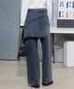 Jeissijeidi Wrap-Wide Denim Jydp0209