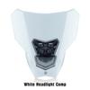 PowerZone Motorcycle Headlight LED For Honda CRF CRF450L CRF450XR 2019 2020 Supermoto Head Light  Head Lamp Fairing Enduro