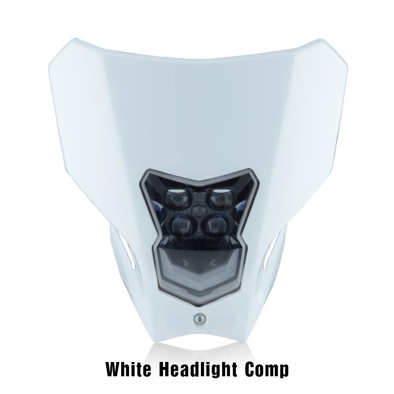 PowerZone Motorcycle Headlight LED For Honda CRF CRF450L CRF450XR 2019 2020 Supermoto Head Light Head Lamp Fairing Enduro