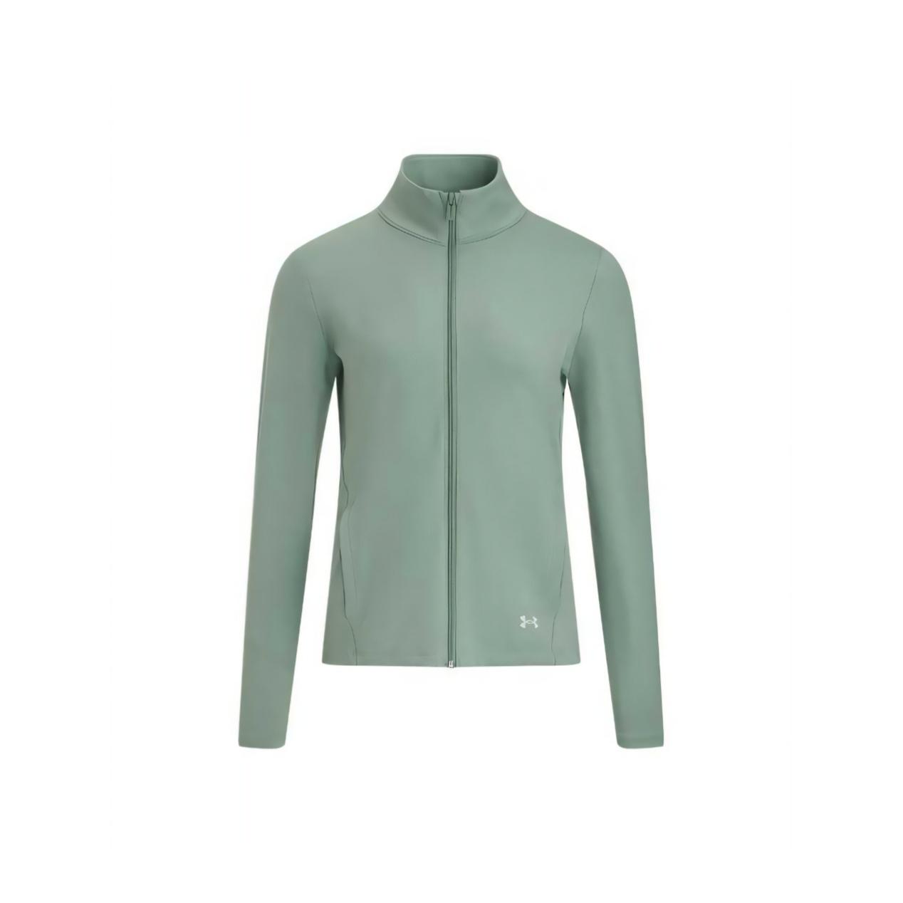Under Armour Motion SS25 Дышащая Теплая Однотонная Куртка на Молнии Женская куртки 1366028-305 L