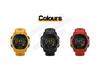 Men's Dual Time Digital Sports Watch with Pedometer