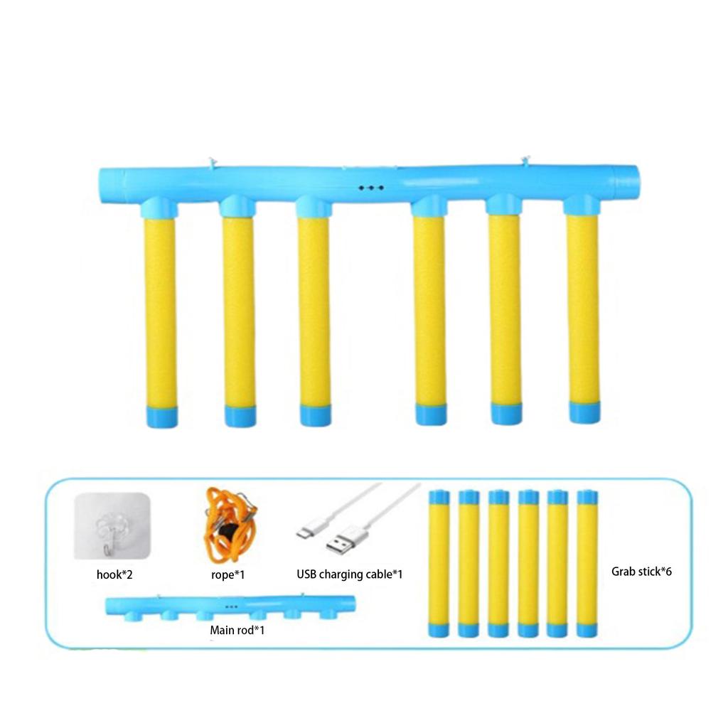 Falling Sticks Training Game Toy Hand Eye Coordination Kid Adult Yellow Blue
