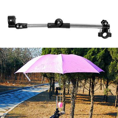Umbrella Holder Adjustable Umbrella Clamp for for Baby Stroller Electric Vehicle Bicycles