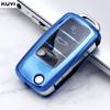 Abs Carbon Car Key Case Cover For Vw Volkswagen Polo Tiguan Passat B5 B6 B7 Golf 4 5 6 Mk6 Jetta Lavida Skoda Octavia Seat Leon
