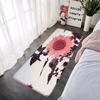 Door Mats Interior Foot Rug Sun Flower Welcome Floor Mat Rectangle Soft Hallway Carpet Kitchen Rugs Fluffy Home Decoration