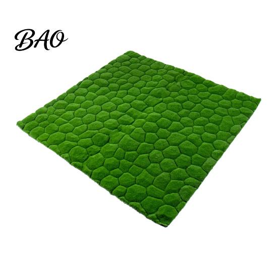 Greenery for Micro Landscape Fake Moss Mat, Realistic Artificial Faux Green Grass, 39" x Terrarium Natural Looking Turf Crafts, DIY Fairy Garden,