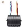 For Jeep Auto Car Truck 6 Gang 12V DC 40A On/Off Rocker Switch Panel Control Box