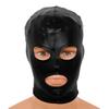 Fashion 3-Hole Latex Full Face Cover Mask Halloween Cosplay Full Face Mask Hood