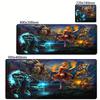 Anime Mauspads Dota 2 Mauspads Großes Gaming Großes Schreibtischpad Mit Schlossrand PC Zubehör Prime Gaming Mauspads XXL Tastaturpads
