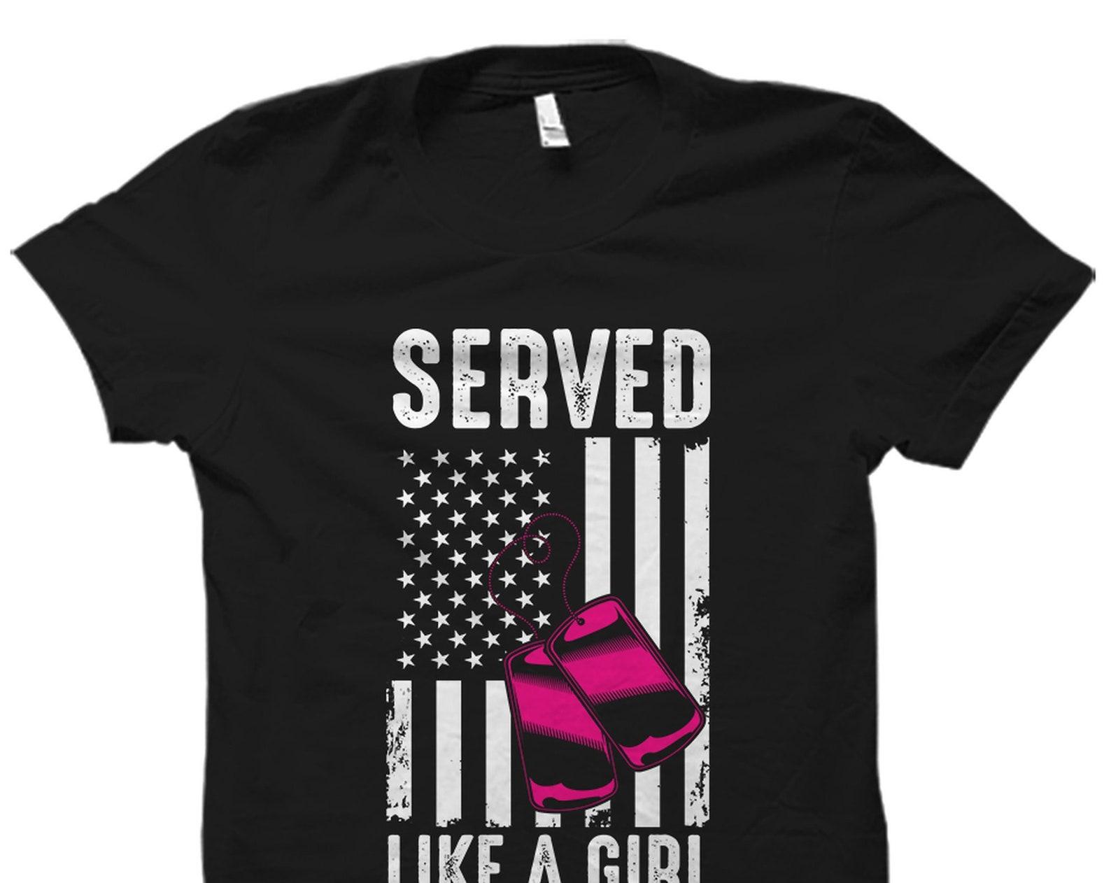 Female Veteran Shirt. Female Veteran Gift. Memorial Day Shirt. Veteran Day Gift. Veterans Day Shirt. Woman Veteran. Gift For Veteran #OS5615 4XL