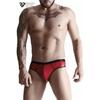 Red Wetlook Briefs - Regnes - S - Red