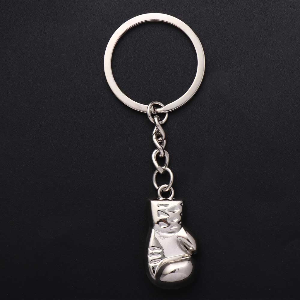 Packaging Decoration Men's Bag Charm Gift Souvenir Boxing Gloves Keychains Bag Pendants Keys Holder