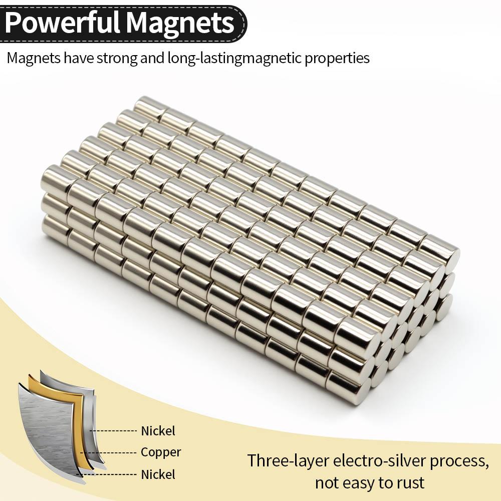 8x10mm Super Strong Neodymium Magnet N35 NdfeB Permanent Magnetic imanes Round Powerful Magnets Refrigerator Magnet