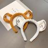 Plush Make Up Wash Face Women Hair Band Korean Style Head Hoop Hair Accessories Tiger Ear Headband
