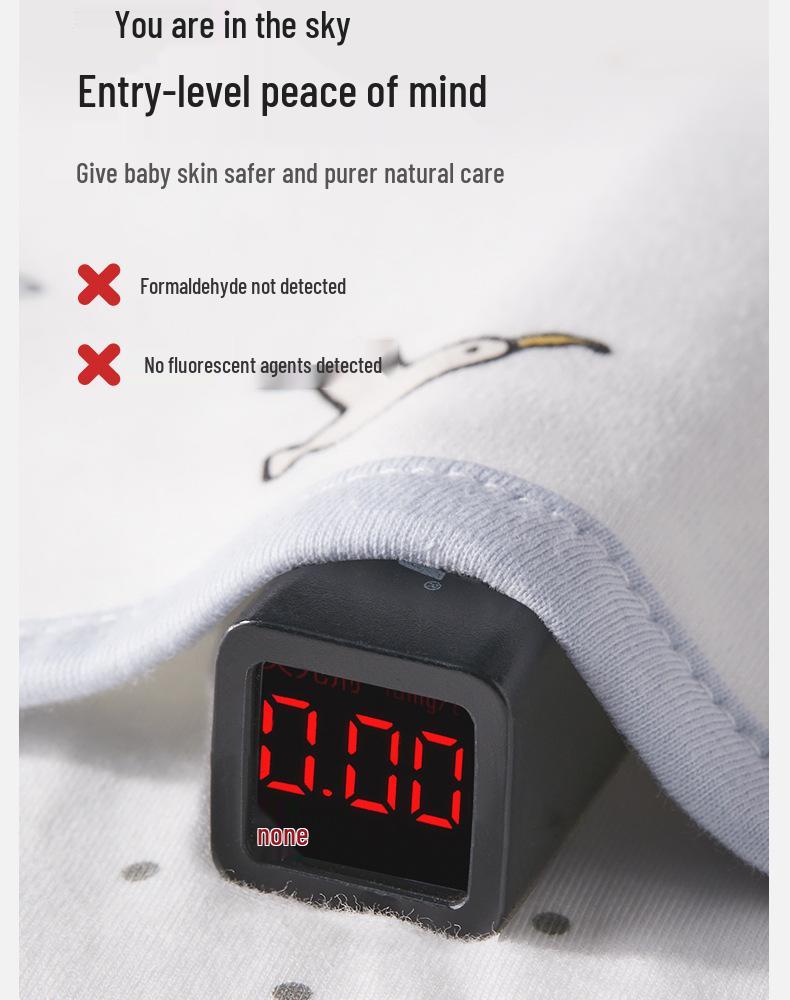 October Crystal Autumn/Winter Pure Cotton Baby Swaddle Blanket - Thick Corn Cotton Wrap for Newborns