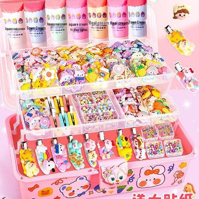 DIY Haarspangen & Kleber Set für Mädchen: Handgefertigte Haarnadel Geschenkpackung
