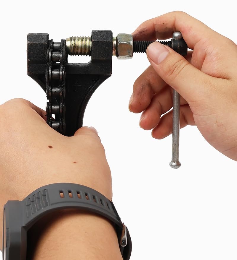 Cortador de corrente de bicicleta, compatível com 420/428/520/525/530, ferramenta de remoção de corrente