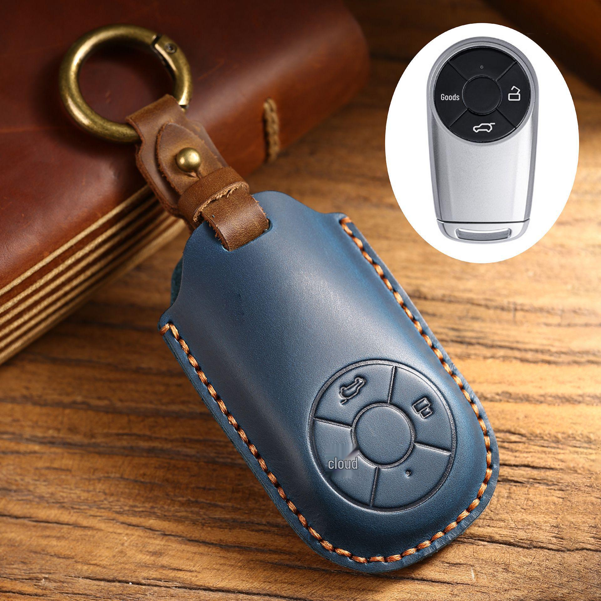 

Great Wall ORA Good Cat GT Key Cover for Men and Women - Compatible with Black Cat, Lightning Cat, and Ballet Cat Models. синий