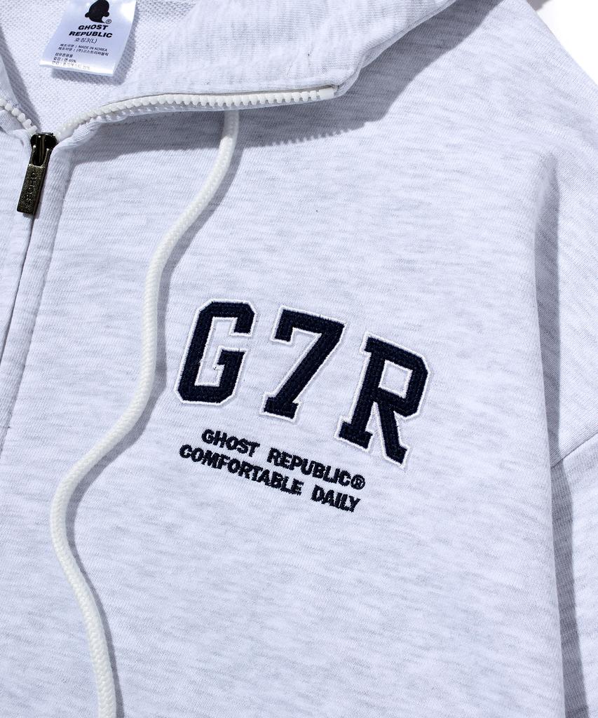 Ghost Republic G7R Arched Oversized Zip-Up Hoodie Ghz-271