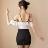 Sex Underwear Ice Silk Suspender Hollow Sex Secretary Uniform Perspective Sexy Short Skirt Lotus Leaf Teases Pure Desire