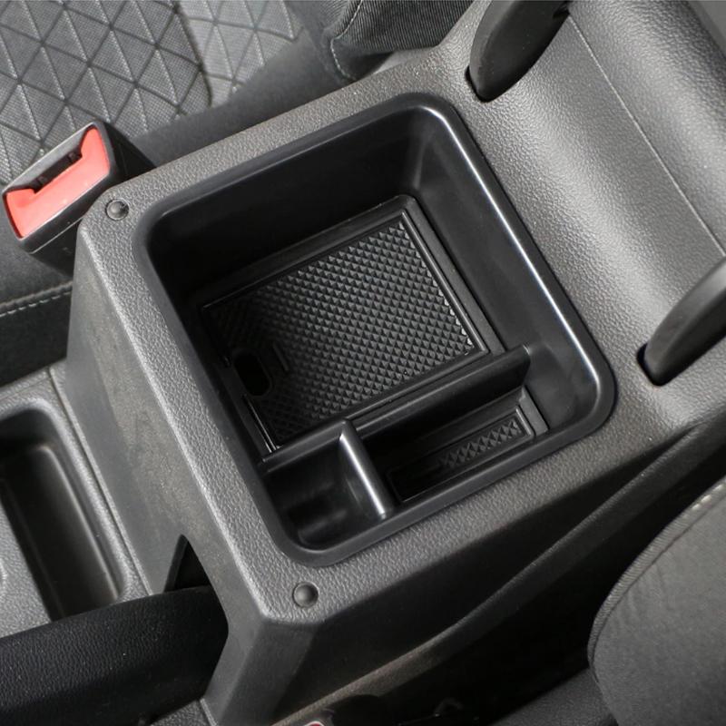 Car Armrest Storage Box for Volkswagen VW T-cross Tcross 2018 - 2023 Console tray Container Case  Accessories