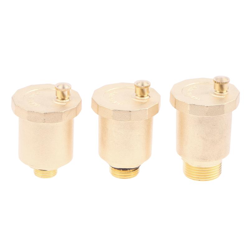 Dn10/Dn15/Dn20/Dn25 Brass Material Automatic Exhaust Release Valve Standard Male Thread Pressure Release Air Vent Valve