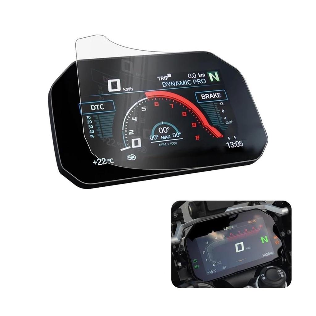 S1000XR S1000R M1000XR M1000RR M1000R S1000RR Motorcycle TFT Display Screen Protector Instrument Film (2 Set)