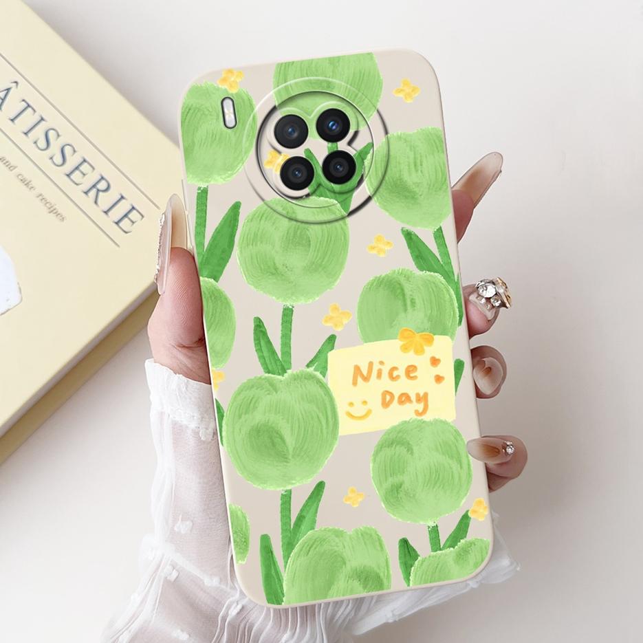 For Huawei Nova 8i Case Honor 50 Lite NTN-L22 Luxury Candy Painted Cover Soft TPU Phone Case For Honor 50 Lite Nova8i Back Cover