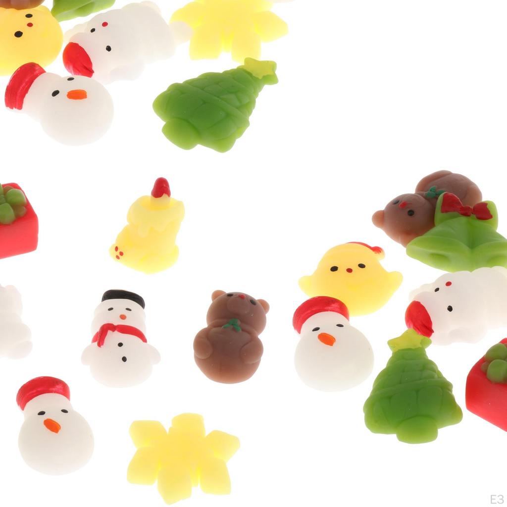 30 Pieces Mini Squeezing Toys Sensory Toy Easy to Clean Relaxing Interesting for Birthday Gifts