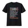 October November Scorpio Nutrition Facts Zodiac Sign T Shirt Vintage Fashion Stretched Homme Designer Clothes Streetwear