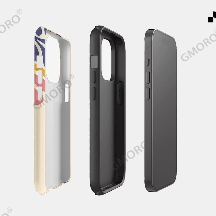 Amazon Creative Art Flower Film 2-in-1 Mobile Phone Case Iphone16/17pro Premium Sense Apple 15
