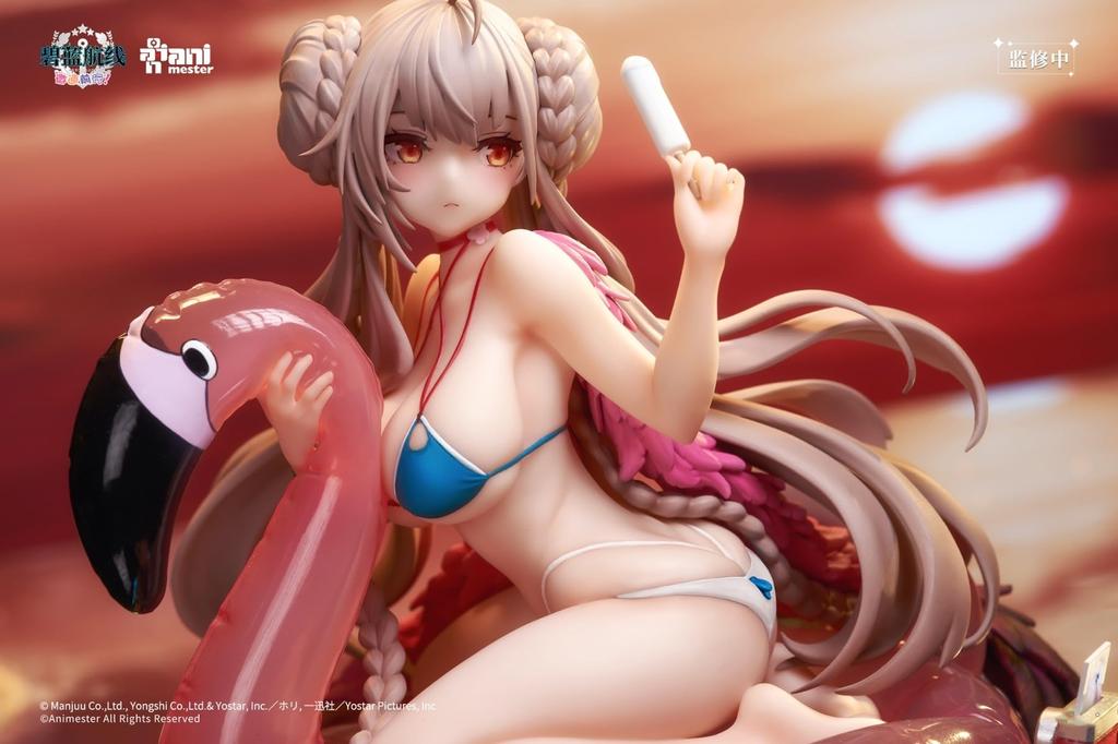 AniMester Lane Bisoku HMS Formidable Summer Swimsuit Scale PVC ABS Painted Complete Figure "Azur Zenshin!" Ver. 1/7 &