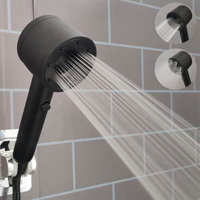 Großer Durchfluss Regen Duschkopf Silber Filter Multifunktionaler Hochdruck Wassersparender Duschhahn Badezimmer Zubehör