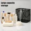 Portaoggetti a Rete per Doccia Cestino Portatile per Doccia Borsa Tote con Manici Traspirante Organizer Tote da Bagno per Articoli da Toeletta Bagno Spiaggia Collegio
