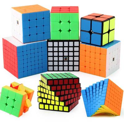 Solid Color Magic Cubes: 2nd To 5th Order and High-Difficulty 6th To 9th, 11th Order Options