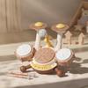 Children's Multi-Drum Musical Toy Soft Mallets Drum Station with Voice Pick-Up