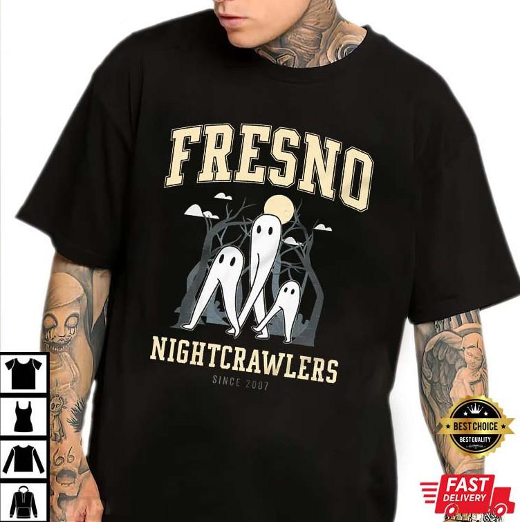 Fresno Nightcrawler Shirt, Cryptozoology T-Shirt Unisex T-Shirt XXXL