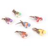 12Pcs Cute Artificial Bird Decor Simulation Bird DIY Decoration Ornament for Home Garden