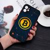 Luxury Bitcoin Phone Case For IPhone 14 11 12 13 Mini Pro Max 8 7 Plus X XR XS MAX Translucent Matte Cover